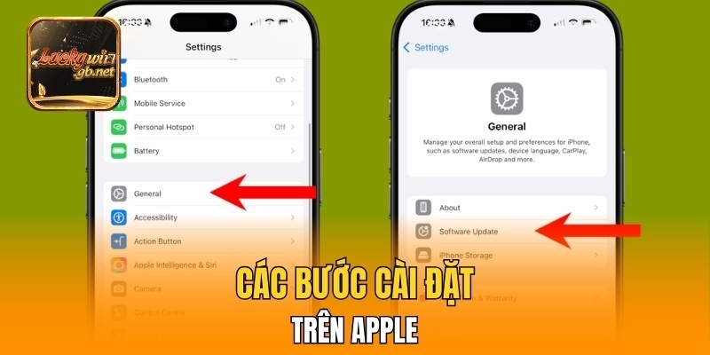 Các bước tải và xác minh độ tin cậy doanh nghiệp trên hệ sinh thái Apple