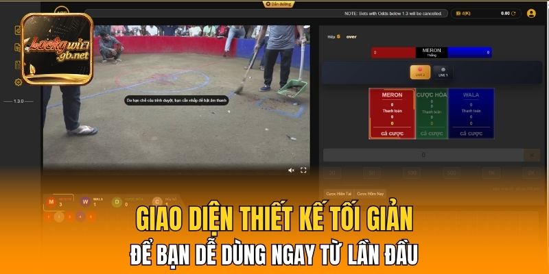 Giao diện thiết kế tối giản để bạn dễ dùng ngay từ lần đầu