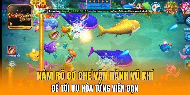 Nắm rõ cơ chế vận hành vũ khí để tối ưu hóa từng viên đạn